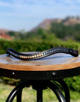 Halter Ego® Crystal Patent Browband - Dusk To Dawn