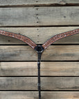 Hand Painted Floral Breastcollar 
