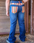 *YOUTH* SUNSET SERAPE BOOTCUT DENIM JEANS