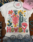 Desert Bloom Howdy Graphic Tee