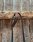 Teal Diamond Topaz and Turquoise Browband / One Ear - Breastcollar Tack Set 