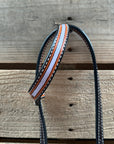 Hand Painted Floral Filigree Browband / One Ear - Breastcollar Tack Set 