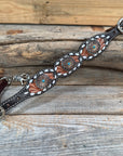 Light Oil Buckstitch Wither Strap 