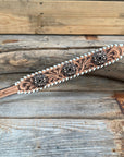 Light Oil Whipstitch Wither Strap 