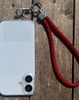 Red Rhinestone Cell Phone Wristlet 