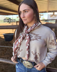 Mocha Leopard Wild Rag