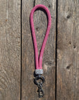 Pink Rhinestone Cell Phone Wristlet 