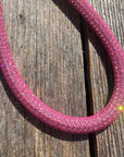 Pink Rhinestone Cell Phone Wristlet 