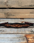 Two Tone Floral Wither Strap 