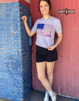 Bit of Freedom Tee- GRAY
