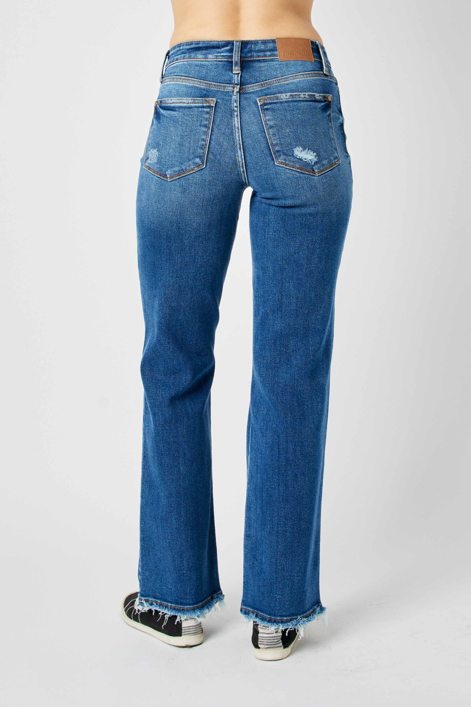 JUDY BLUE MIDRISE DAD JEAN 82605