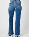 JUDY BLUE MIDRISE DAD JEAN 82605