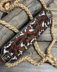Bronc Noseband Mule Tape Halter with Western Horse Conchos 