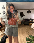 Branded pumpkin tee or sweatshirt