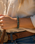 Patina Copper Fashion Navajo Pearl Stretch Bracelet