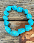Chunky Fashion Turquoise Bracelet