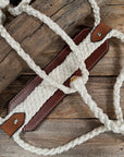 White Mule Tape Halter - Floral USA Style 
