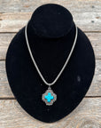 Southwest Fashion Turquoise Pendant Necklace