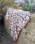 Mocha Leopard Wild Rag