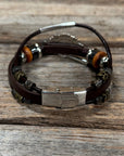Western Oval Fashion Turquoise Bracelet