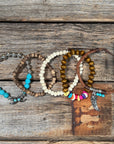 Desert Fashion Turquoise Bracelet Stack
