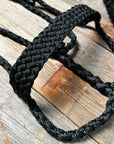 Black Mule Tape Halter