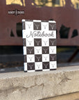 Checkered Skull Notebook