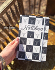 Checkered Skull Notebook