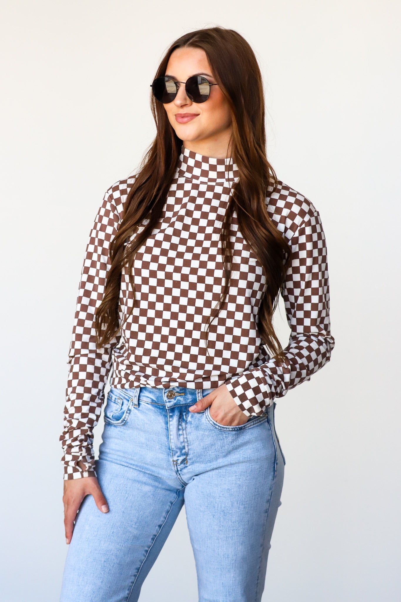 MOCK NECK LAYERING SHIRT | FAST LANE