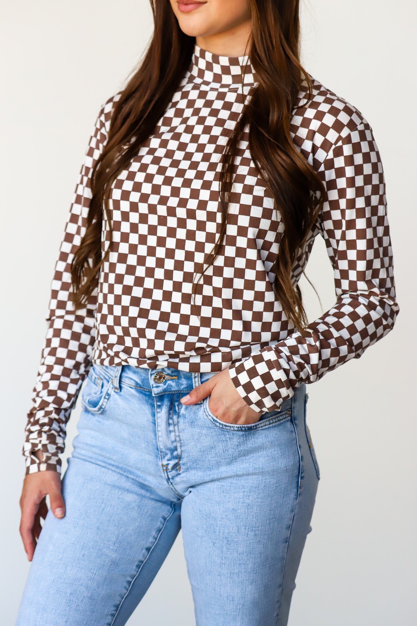 MOCK NECK LAYERING SHIRT | FAST LANE