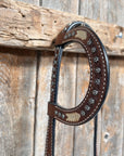 Rawhide Western Conchos One Ear and Breastcollar Tack Set 