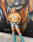 Marfa Metallic Shorts