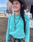 Cowgirl Cross Necklace