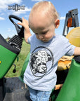 KIDS Happy Hereford Tee- GREY