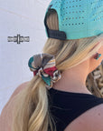 Serape Smoke Scrunchie
