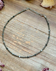 Magnesite Glass Seed Bead Choker