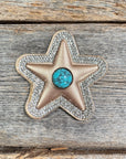 Bronze Small Star Rhinestone Rosette - Assorted Conchos