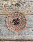 Copper Circle Rhinestone Rosette - Assorted Conchos
