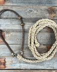 Lariat Noseband and Lead - Assorted Colors