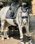 Halter Ego® Gunmetal Glitter Brushing Boots