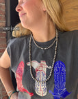 Painted Smoke Necklace