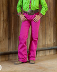*YOUTH* SIGNATURE TROUSER - ULTRA PINK