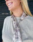 Snazzy Snaffle Scarf Slide