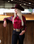 FIESTA SATIN PERFORMANCE RODEO SHIRT