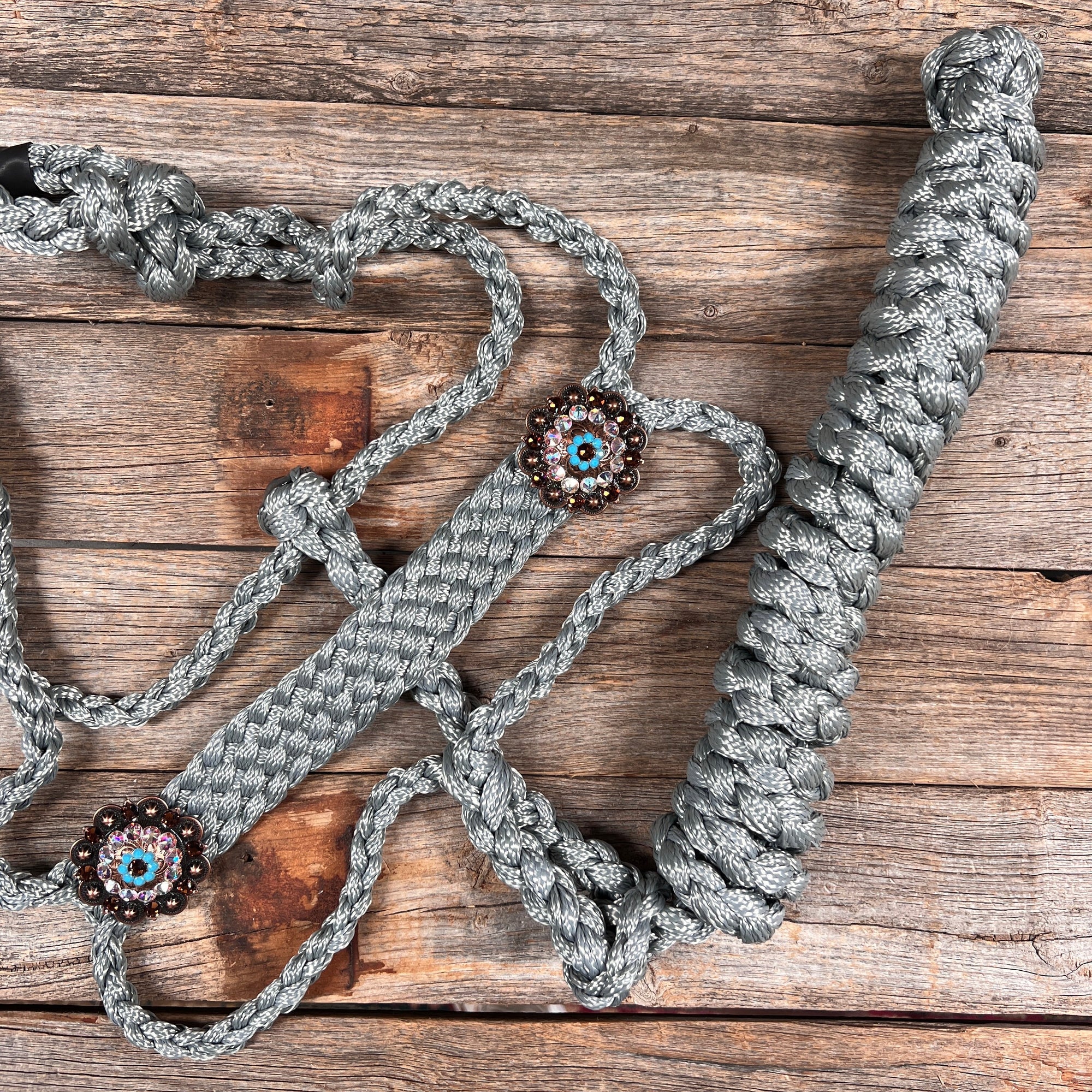 Grey Mule Tape Halter -  