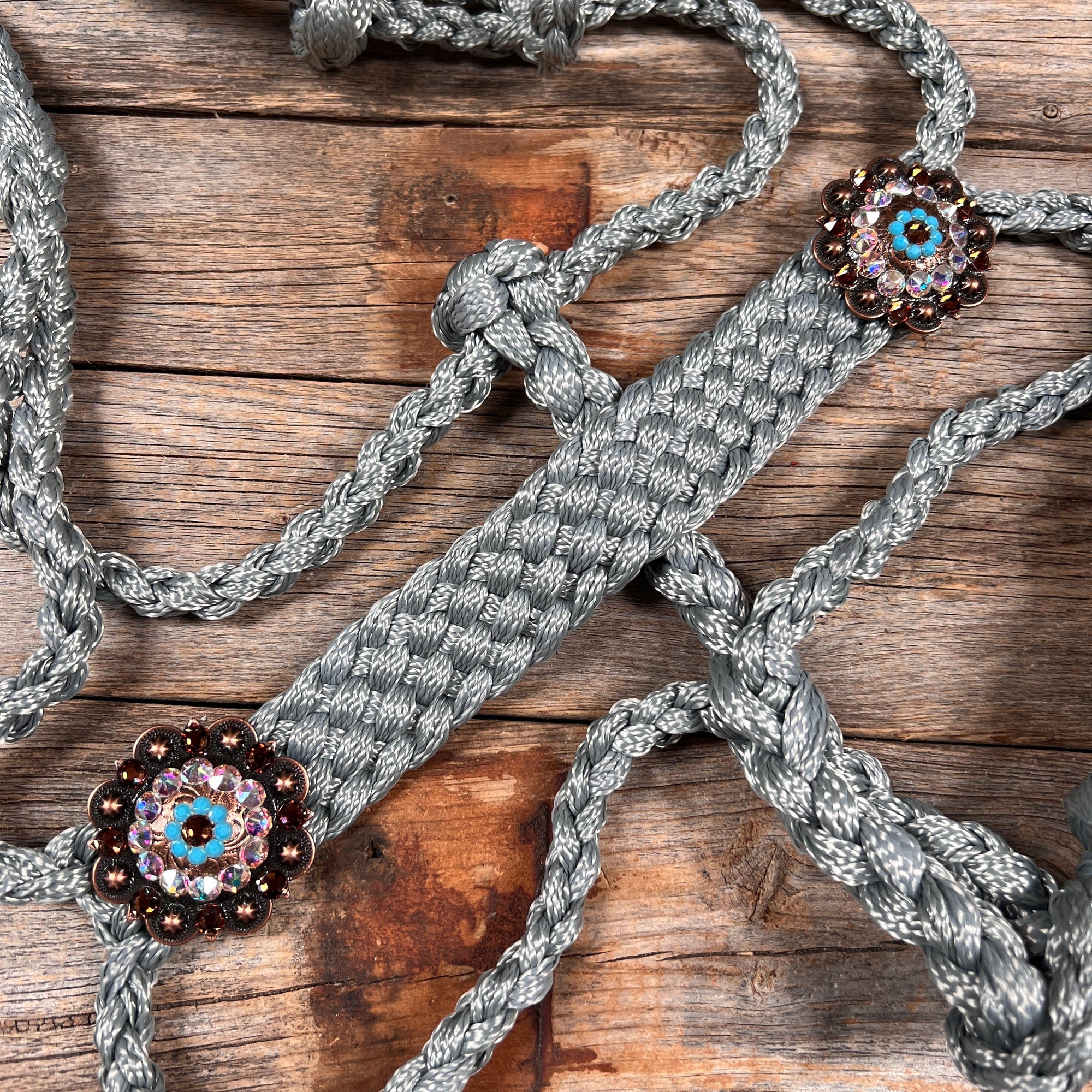 Grey Mule Tape Halter -  