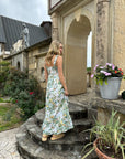 MASON'S DAUGHTER Maxi Dress, Spring Chinoiserie