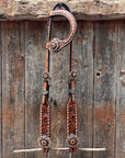 Buckstitch One Ear Headstall / Bridle 