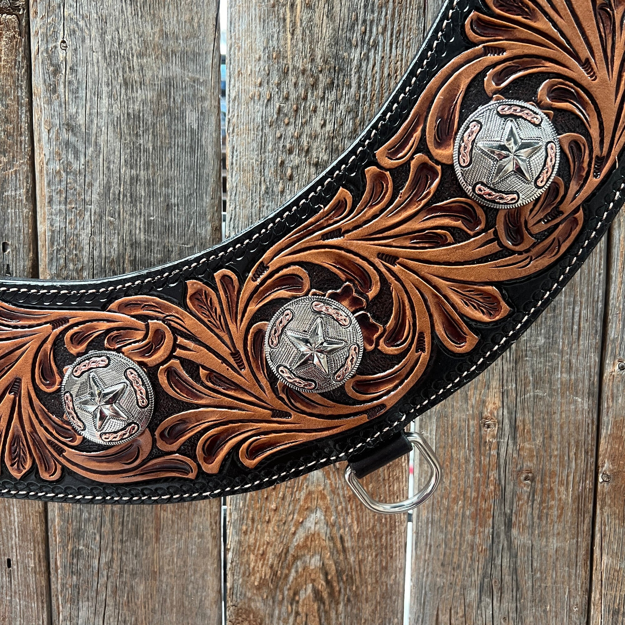 Floral Tripping Texas Star Collar 