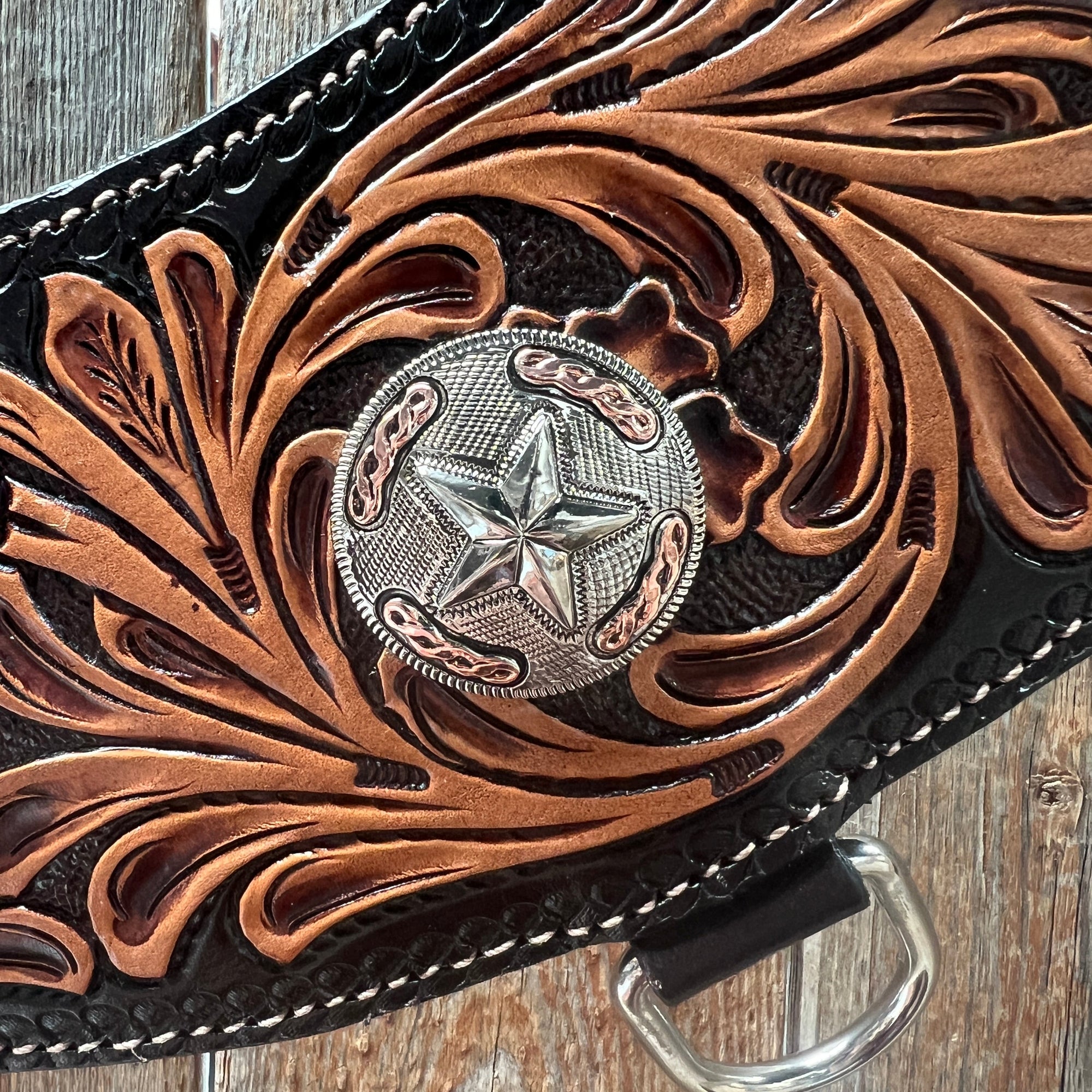Floral Tripping Texas Star Collar 